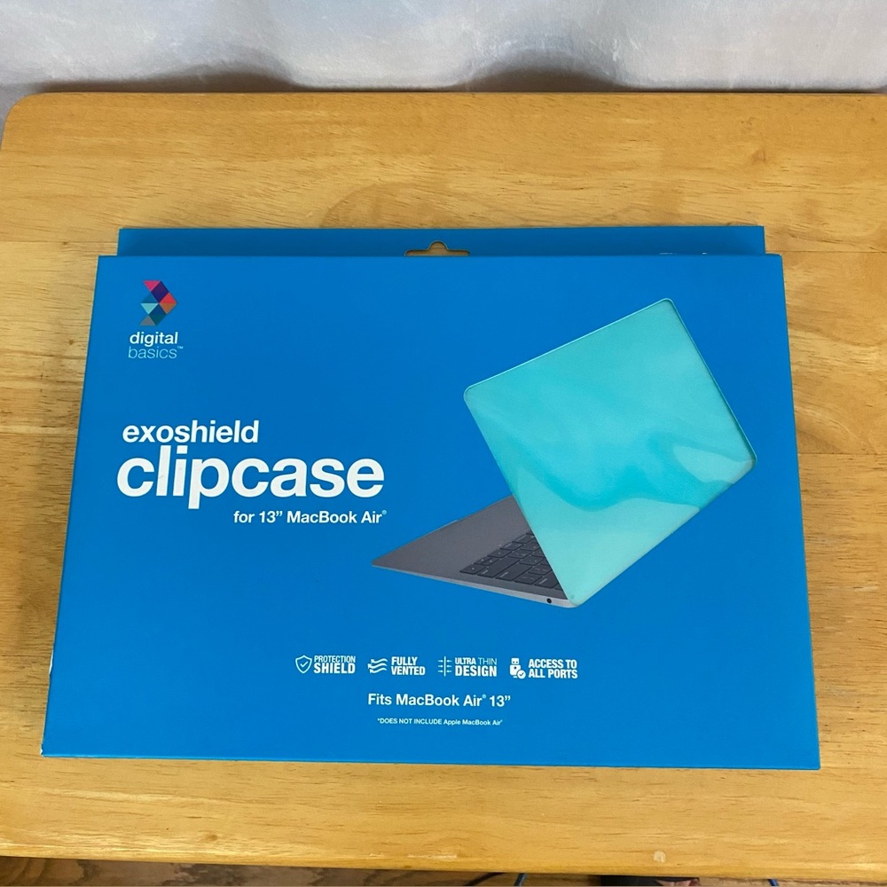 Exoshield Clipcase for 13" MacBook Air - Blue